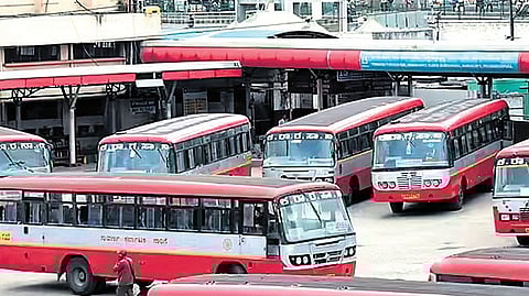 Karnataka State Road Transport Corporation (KSRTC) buses. Image used for representational purposes only.