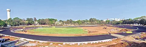 District Sports Officer B Sunil Reddy tells TNIE that the project marks a major step in strengthening sports infrastructure in the Khammam region.