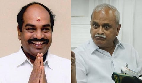 S Jagathrakshagan (L) & V Vaithilingam