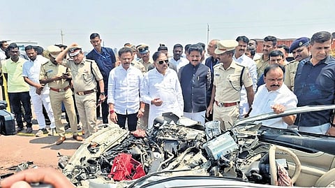 The group departed from Bengaluru in the morning for the wedding festivities. However, their vehicle struck a truck, leading to catastrophic consequences as the car became ensnared in the wreckage.