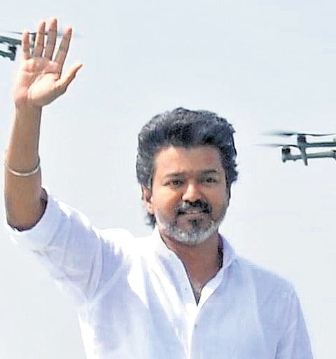 Actor and TVK president Vijay