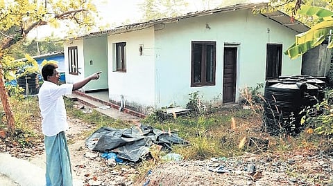 A house in Ayyankuzhi.