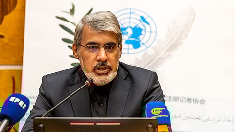 Ali Bahreini, Ambassador and Permanent Representative of the Mission of the Islamic Republic of Iran to the United Nations.