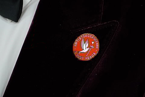 Nadim Cheikhrouha arrives at the Oscars on Sunday, March 15, 2026, at the Dolby Theatre in Los Angeles.