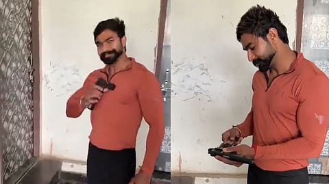 The incident was captured on camera, even though the person filming, Himanshu, a cousin of the deceased, appeared unaware of Pawan's intentions.