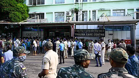 Among those who perished in the deadly fire in the trauma care ICU of SCB Medical College and Hospital in Cuttack was a 101-year-old man