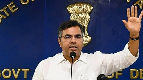 Delhi minister Parvesh Sahib Singh.