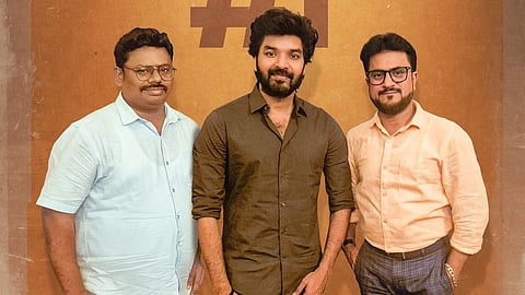 Jai along with director Sakthi Rajasekaran and producer Firoz Hussain Sherif