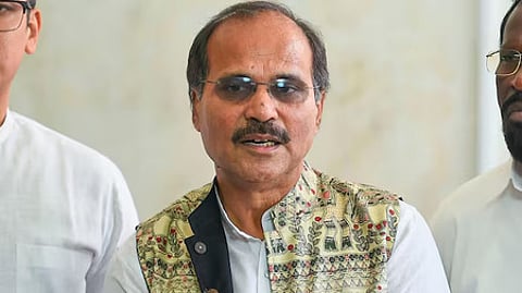 West Bengal Congress leader Adhir Ranjan Choudhury.