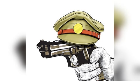 The accused, Dhaneswar Jhankar alias Tima (42), suffered gunshot injury on his right leg during the encounter.