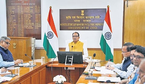 Chouhan takes stock of Rabi crop production