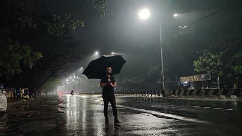 Rainfall occurred at many places across Tamil Nadu, Puducherry and Karaikal, with several areas recording moderate to heavy spells.