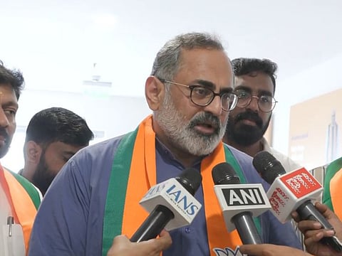 "Young leaders leaving Congress as only proximity to Gandhi family matters": Kerala BJP chief Rajeev Chandrasekhar