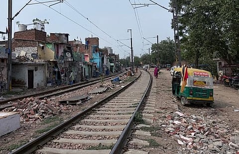 During execution, it was found that at several locations the waste extended to a depth of 1 to 1.5 metres, making the task more challenging.