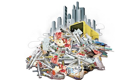 According to TGPCB, the state has an estimated 12,000–15,000 healthcare facilities and other BMW-generating units.