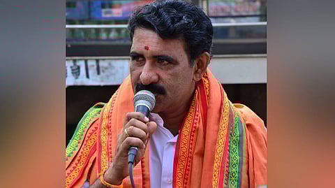Guruvayur NDA candidate B Gopalakrishnan.