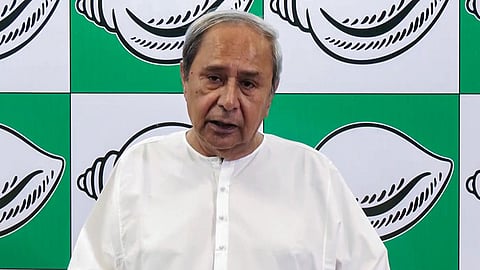 BJD president Naveen Patnaik.