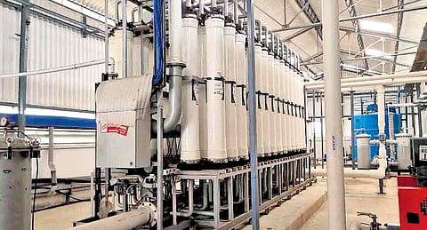 A dyeing unit operating at Rayapuram in Tiruppur ress