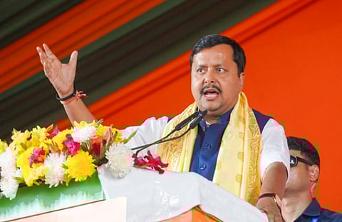 BJP national president Nitin Nabin