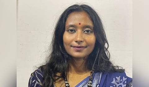 Dipsita Dhar, a young leader of Communist Party of India (Marxist)