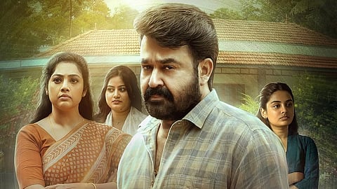 Poster of Mohanlal's Drishyam 3