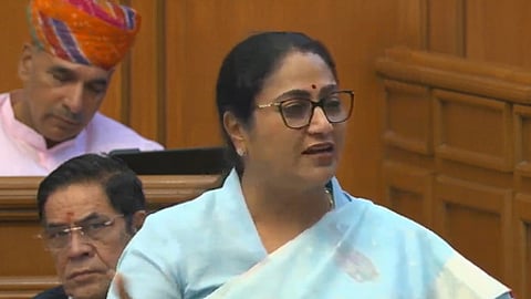 Delhi CM Rekha Gupta presents Rs 1,03,700 crore Budget for 2026-27