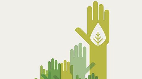 The second initiative involves making souvenirs from waste paper and plastic materials collected from poll official training centres across the district.