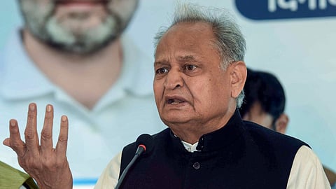 Former Rajasthan CM Ashok Gehlot.