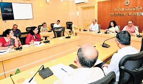 Chief secretary Anu Garg holds review meeting on fertiliser, fuel availability in the state