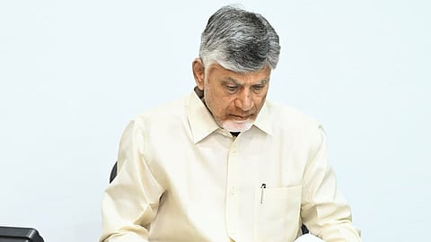 Andhra Pradesh CM N Chandrababu Naidu.