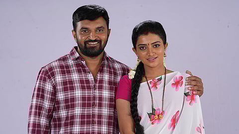 Aryan Tejas in a still from Naanu Karunakara