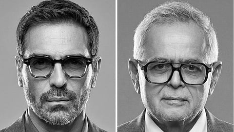 Arjun Rampal (left) and Hansal Mehta