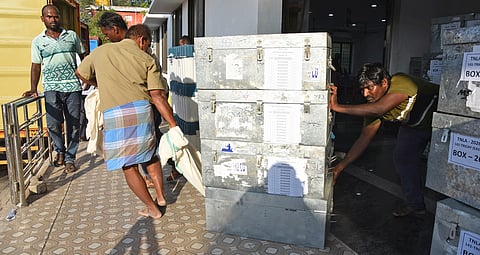 Olive Ridley hatchlings safeguarded using bamboo baskets ensuring zero damage during the incubation period.