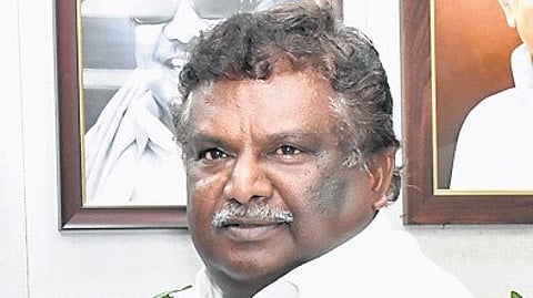 Senior party leader and Tamil Nadu Transport Minister S S Sivasankar.