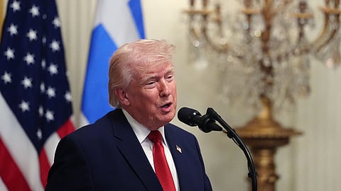 US President Donald Trump