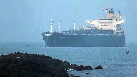 Iran's Revolutionary Guards say they had turned back three ships trying to transit the Strait of Hormuz.