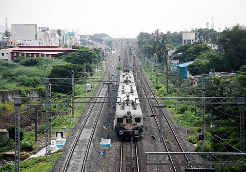 Third rail line between Tambaram - Chengalpattu completed in Chennai.