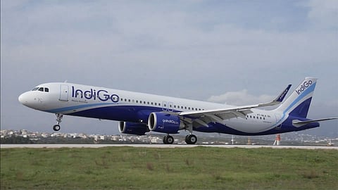Image of an IndiGo flight used for representational purposes only.