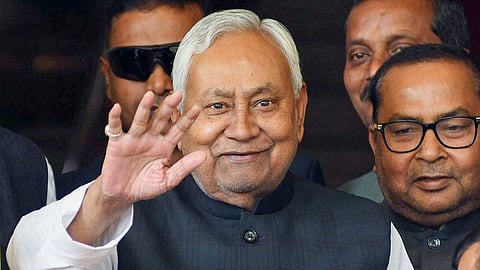 Bihar Chief Minister Nitish Kumar.