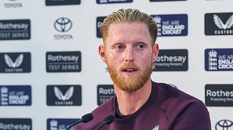 England cricket captain Ben Stokes