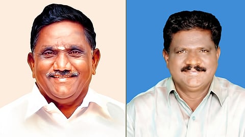 A Maharajan and A Logirajan, the rival brothers from Andipatti