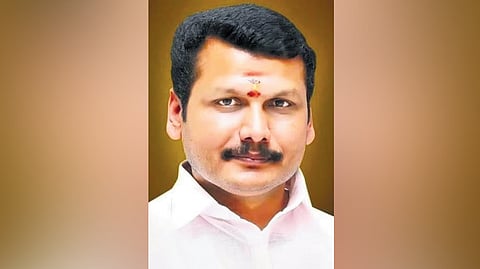 Karur legislator V Senthil Balaji