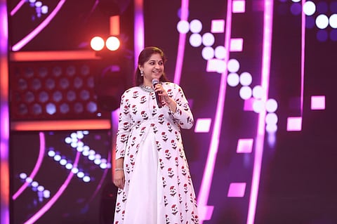 Singer Gudipati Srilalitha.