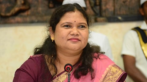 Visakhapatnam Zilla Parishad Chairperson Jallapalli Subhadra held a Zilla Parishad General Body Meeting in Visakhapatnam