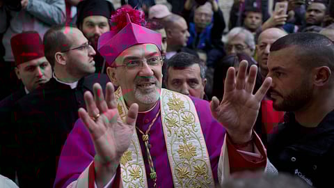 Cardinal Pierbattista Pizzaballa, the Latin Patriarch of Jerusalem.