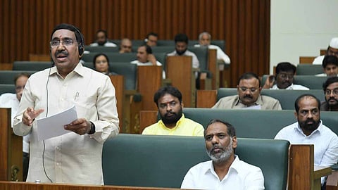 MAUD Minister P Narayana.