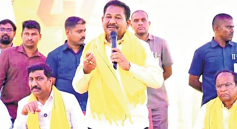 Social Welfare Minister Dola Sree Bala Veeranjaneya Swamy and Roads and Buildings, Infrastructure and Investments Minister BC Janardhan Reddy, along with MLAs and party leaders, took part in celebrations.