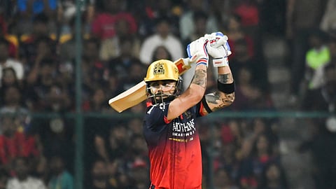 Virat Kohli during the season's IPL maiden match