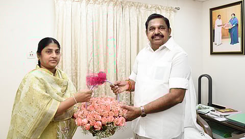 Porkodi, wife of slain BSP leader Armstrong