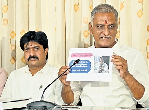 BRS leader and former minister T Harish Rao